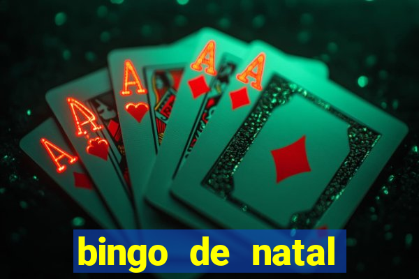 bingo de natal para imprimir gratis